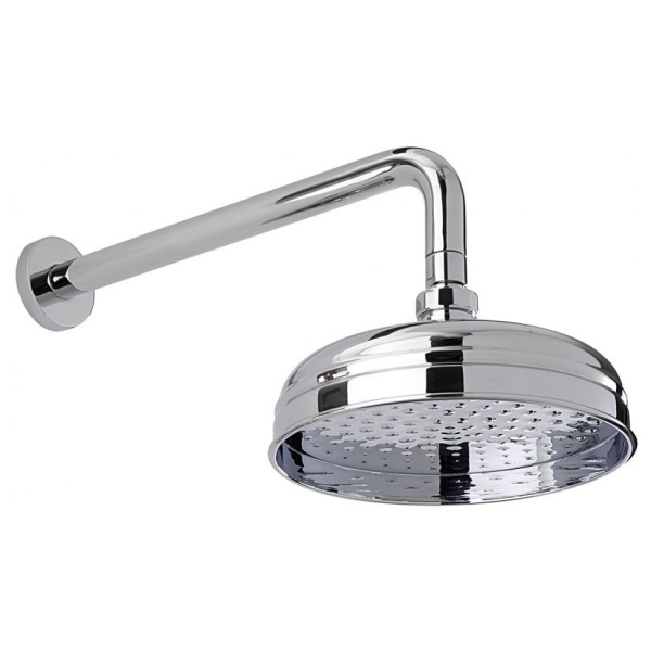 York Classic Shower Head & Arm Set